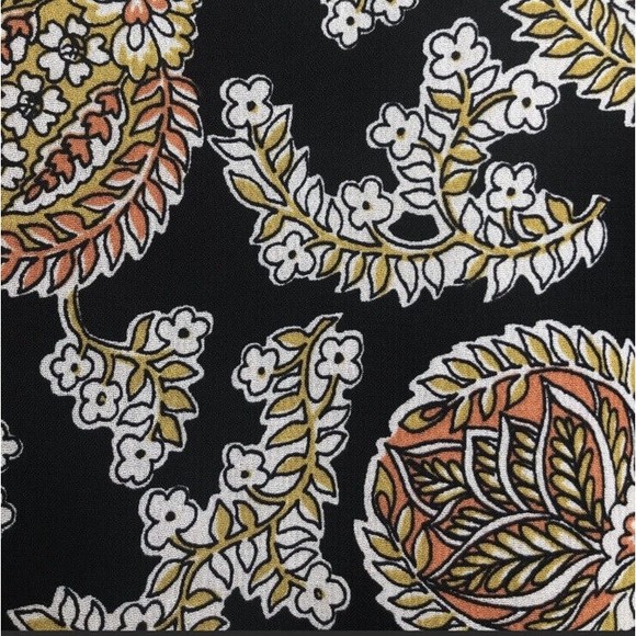 Reformation Womens Talia Top Blouse Size Medium M Paisley Print Keyhole Back EUC - Picture 10 of 16